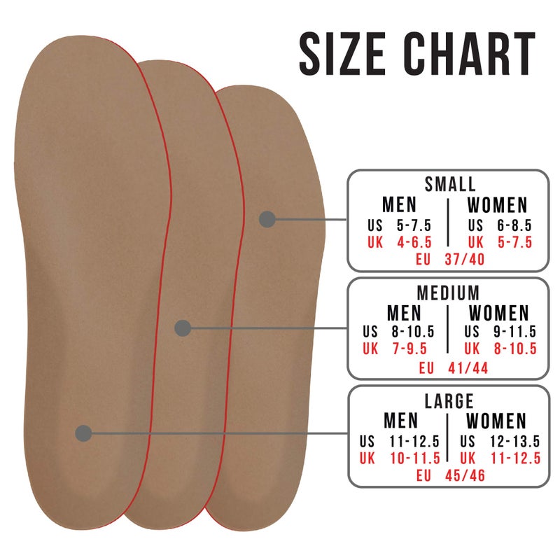 FOOTMATTERS نعل مريح طبي من بلاستازوت - للنساء مقاس 6-8.5 / للرجال مقاس 5-7.5 - Image 2